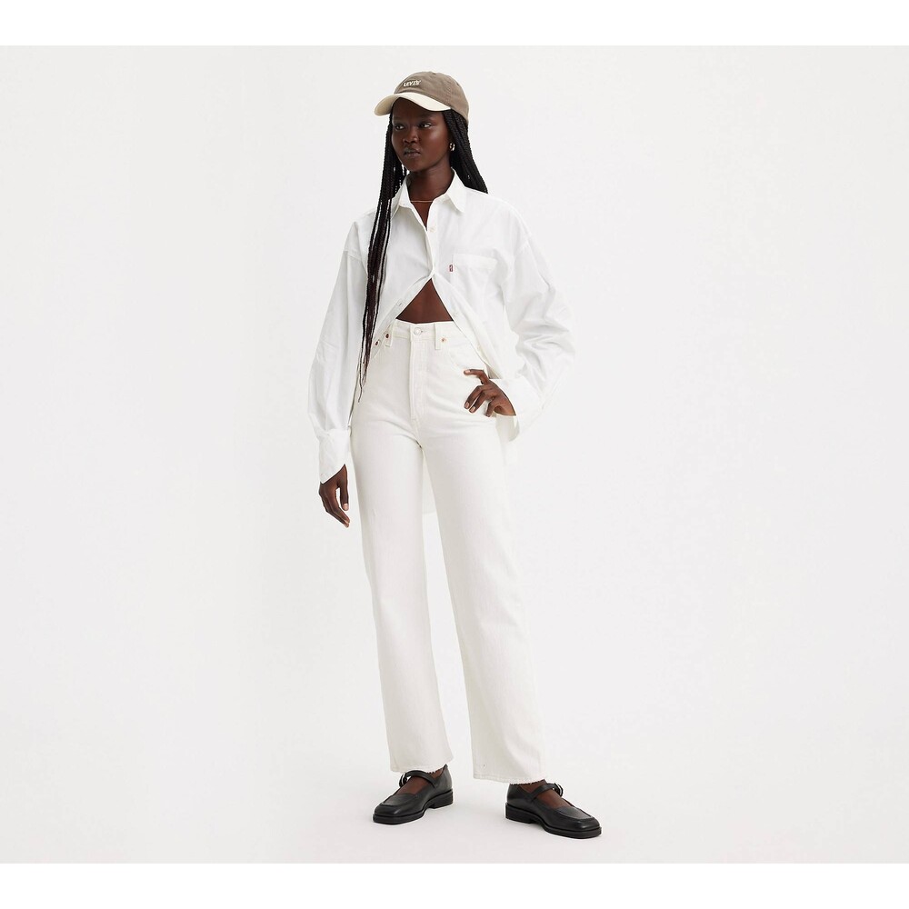 Levi's Women's Straight Leg Jeans in White